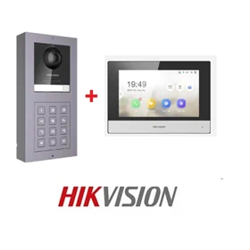 קיט אינטרקום IP דור 2 Hikvision  IP מעל הטיח Pro Series
