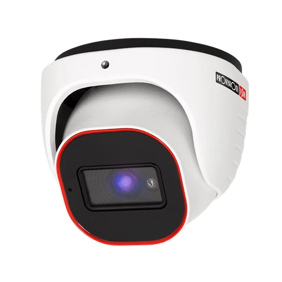 מצלמה CAMERA PROVISION DI-320IPS-28 20M IR Fixed Lens Dome 2MP IP Camera • S-Sight v2 Series • Real-Time • 2.8mm Fixed Lens